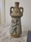 New ListingPorcellane Italy Ceramic Handpainted Ancient Egyptian Vase Wine Bottle