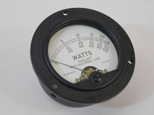 Bird 2080-002TA Replacement Panel Meter for 43 Wattmeter (several available)