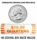 1 Roll Of Quarters $10 FV Rural Business Credit Union Unsearched Quarter Rolls