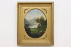 New ListingMountain Valley Victorian Antique Original Oil Painting 30