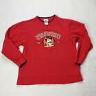 VINTAGE Disneyland Resort Minnie Mouse Sweater  Womens Size Small Red Cotton