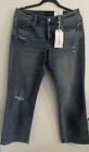 Lucky Brand Easy Rider  Boot Ankle Jeans , Size 10/30A  Color Blue