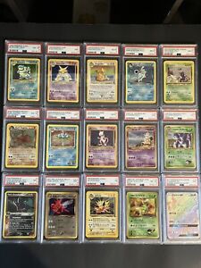 Vintage Graded Pokémon Card Lot