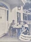 1876-1923 Fred Thompson-Antique Hand Tinted Photo