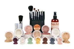 ULTIMATE KIT (FAIR 1) Mineral Makeup Set Matte Foundation Bare Face Powder Cover