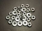 25 pcs 12-24 stainless steel serrated flange moulding clip nuts (For: More than one vehicle)