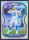 2020 Panini Prizm Justin Herbert #325 Silver Rookie RC Card Los Angeles Chargers