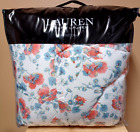$425 Ralph Lauren Kylah Floral Botanical 3-piece King Comforter &2 Shams Set New