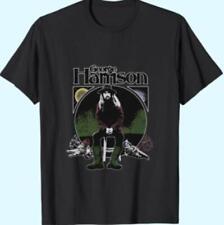 George -Harrison Shirt Unisex Funny Black Cotton Tee, Size S-2XL