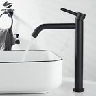 Black Modern Style Basin Faucet Single Handle Washbasin Water Mixer Tap Bath New