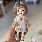 17CM BJD Dolls Full Set Clothes Makeup Joints Movable Girls Child Toy Gifts