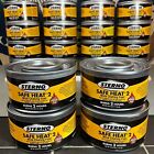 4 🔥 3.8oz Cans- STERNO SAFE HEAT 2 - Stem Wick Chafing Fuel (Pad) - Burns 2 Hrs