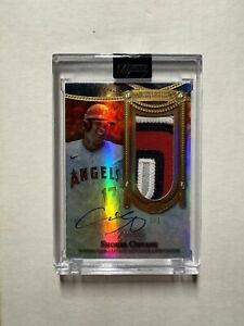 Shohei Ohtani 2022 Topps Dynasty Gold Relic Patch Auto Autograph 1/1