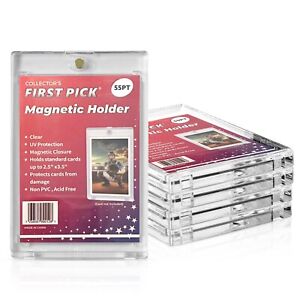 CFP 55pt Point Lot of 5- Comparable to Ultra Pro One-Touch Magnetic Card Holder