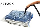 10 PACK XL Space Saver Extra Large Vacuum Seal Storage Bag ZIPLOCK Organizer Bag