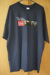2004 Gildan Phil Collins First Final Farewell Tour Men's XXL T-Shirt RN# 93846