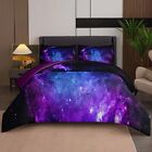 NINENINE Galaxy Bedding Full Size Comforter Sets for Girls Space Bedding Set Gir
