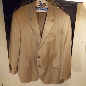NWOT COPPLEY Brown 130s Wool Mens Blazer Sport Coat Jacket - 49 R