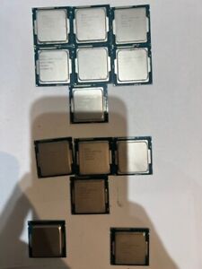 LOT OF 13 Intel Core i5 4TH  7X i5-4590 & 3X i5-4570 & 1X i5-4570S & 1X i5-4560