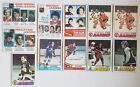 1974-75 1977-78 TOPPS NHL 11 CARD LOT BOBBY ORR KEN DRYDEN GIL PERREAULT P-EX