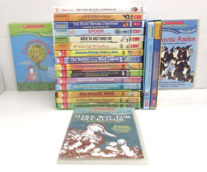 Lot of 20 Children's Scholastic Storybook Treasures/Video Collection DVDs