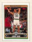 2006 Topps  #33 Larry Bird Over the Shoulder Pass Variation NM