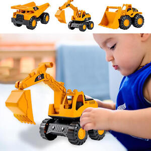 Excavator Dump Truck Model Toy Engineering Vehicle Set Fleet Toddler Education