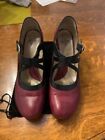 John Fluevog womens leather pumps -signature heels size 9 - worn twice