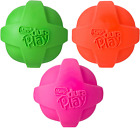 Hartz Dura Play Ball Dog Latex Squeaky Toy Fetch  Assorted