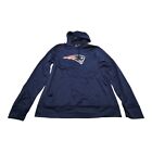 New ListingNew England Patriots Shirt Mens Large Hoodie Blue Graphic Pullover Thermabase