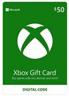 Microsoft Xbox Store Gift Card $50 - NTSC - 360, One, Series X|S