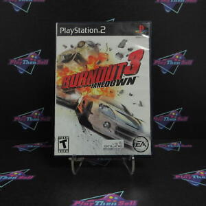 Burnout 3 Takedown PS2 PlayStation 2 - Game & Case