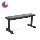 Flat Bench Press - Weight Lifting Bench - Home Gym Equipment - Ab Workout Bench