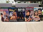 VHS Rare lot of 6 Action/Sci Fi Classic Movies Tested Grease, MIB, BACK FUTURE