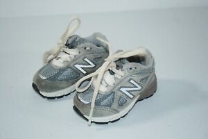 New Balance 990 Sneakers Toddler Shoes Gray Size 2 KJ990
