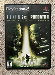 Aliens vs. Predator: Extinction (Sony PlayStation 2, 2003) CIB w/manual