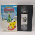 Pokemon Pikachu's Winter Vacation (VHS, 1999) Nintendo 4Kids Game Freak Vintage