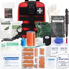 Ifak Trauma Kit, 74 Piece Upgrade Tactical First Aid Supplies, Molle Ifak Pou...