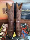 Sedona West Caiman Tail 11D Exotic Cowboy Boots