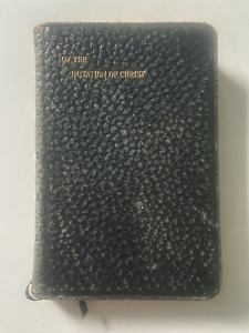 Of The Imitation of Christ: Four Books Thomas A Kempis 1900 Oxford Black Leather