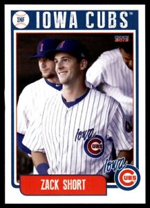 2019 Choice Zack Short Rookie Iowa Cubs AAA Chicago Cubs
