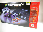 Nintendo 64 N64 Atomic Purple Vintage Video Game Console New, sealed collectable