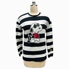 VANS PEANUTS BY SCHULTZ SNOOPY BLACK/WHITE PULLOVER SIZE S