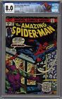 AMAZING SPIDER-MAN #137 CGC 8.0 OFF-WHITE TO WHITE PAGES MARVEL COMICS 1974