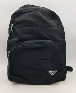 prada backpack large black