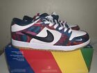 Nike Dunk Low Pro SB x Parra Abstract Art 2021 No Lid On Box Size 11 -brand New