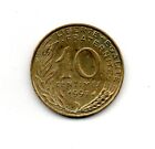 1997 FRANCE 10 CENTIMES REPUBLIQUE FRANCAISE CIRCULATED COIN #FC1457 FREE S&H!