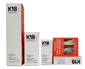 K18 Biomimetic Hairscience Pro Molecular Repair Hair Mask - Various Sizes
