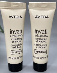 Aveda Invati Exfoliating Shampoo Light (2- 0.34oz) 10mL New