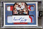 Earl Campbell 2022 Panini One Quad Relic Game Worn Patch #68 On Card Auto /5